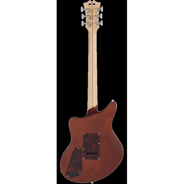 Guitare Electrique D'ANGELICO Deluxe Bedford Matte Walnut