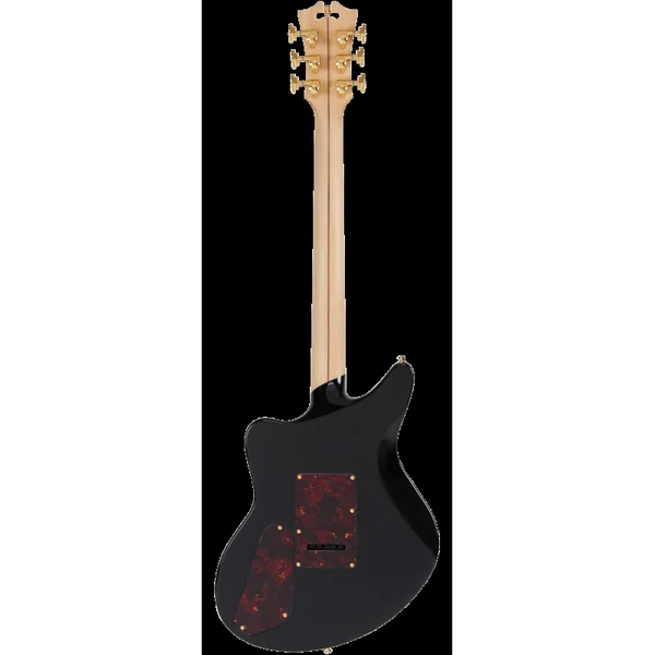 Guitare Electrique D'ANGELICO Deluxe Bedford Solid Black