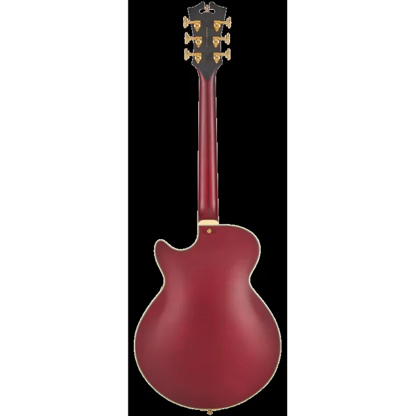 Guitare Electrique D'ANGELICO Deluxe Bob Weir Signature Satin trans Wine