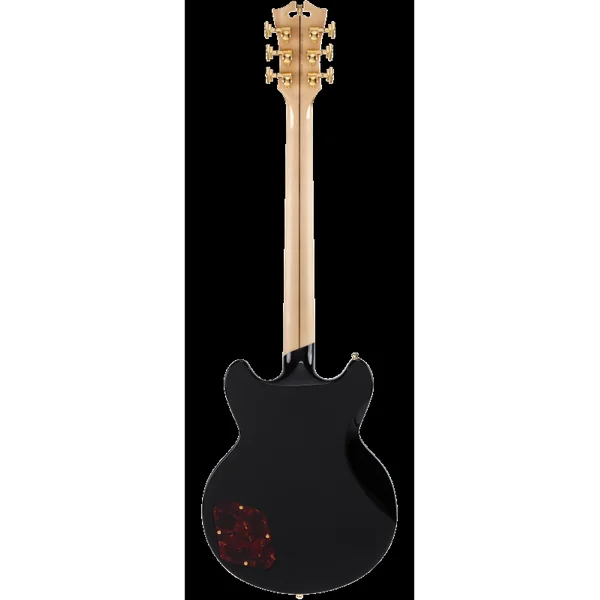 Guitare Electrique D'ANGELICO DELUXE BRIGHTON SOLID BLACK