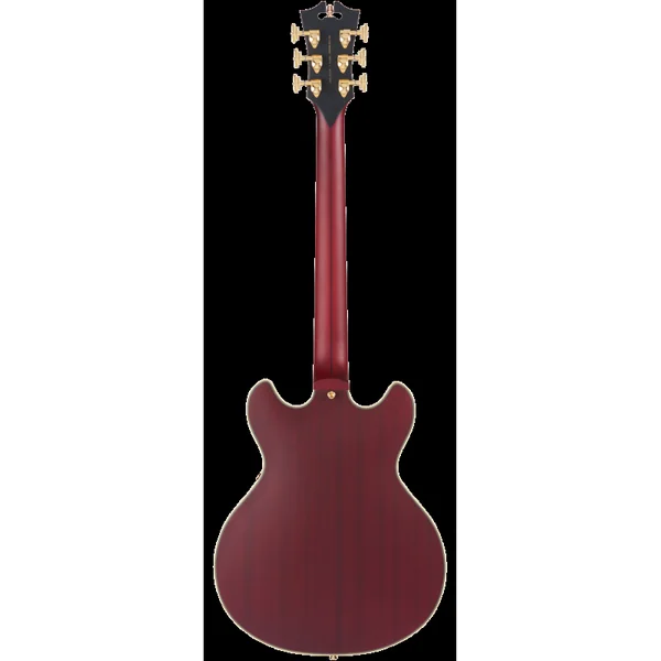 Guitare Electrique D'ANGELICO DELUXE MINI DC SATIN TRANS WINE