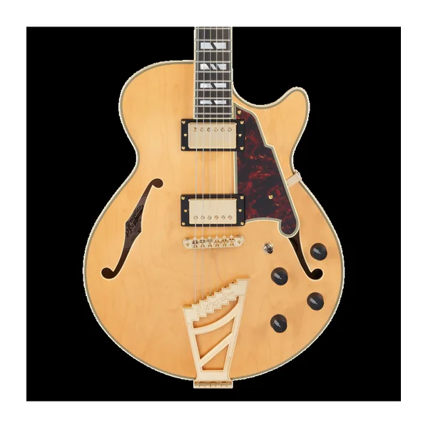 Guitare Electrique D'ANGELICO Deluxe SS Satin Honey