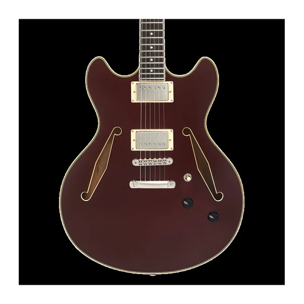 Guitare Electrique D'ANGELICO Excel DC Tour Solid Wine
