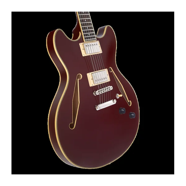 Guitare Electrique D'ANGELICO Excel DC Tour Solid Wine