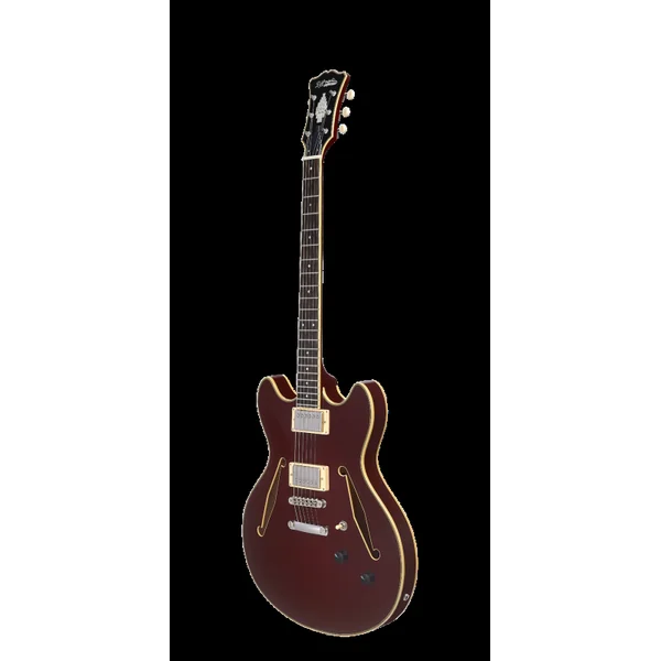 Guitare Electrique D'ANGELICO Excel DC Tour Solid Wine