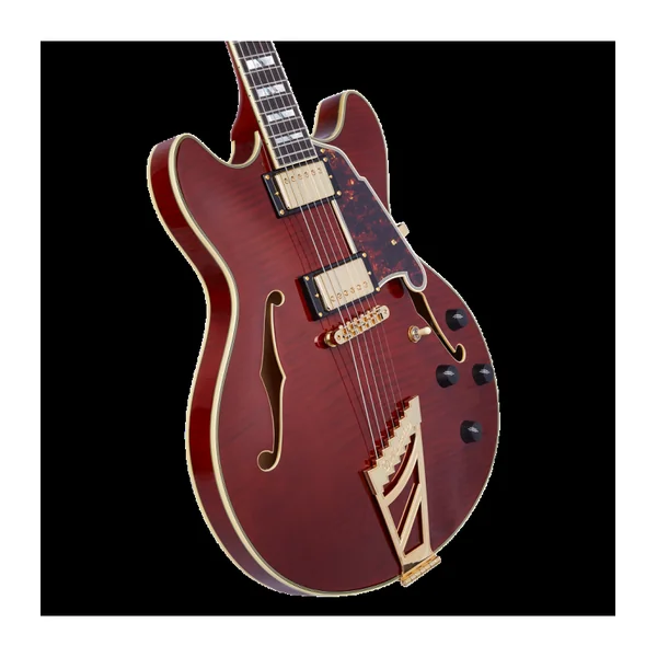 Guitare Electrique D'ANGELICO EXCEL DC TRANS CHERRY