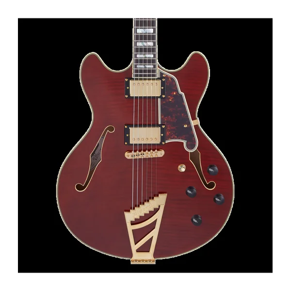 Guitare Electrique D'ANGELICO Excel DC Viola