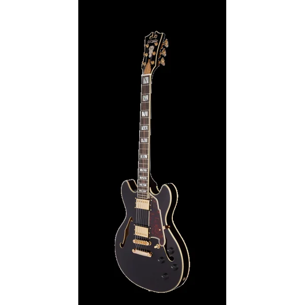Guitare Electrique D'ANGELICO EXCEL MINI DC BLACK