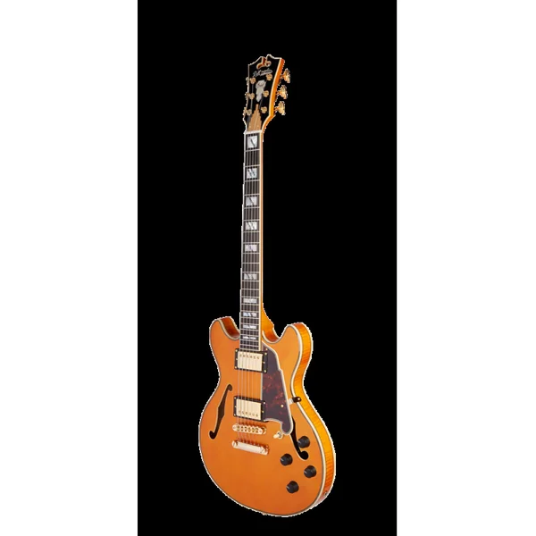 Guitare Electrique D'ANGELICO Excel Mini DC Vintage Natural