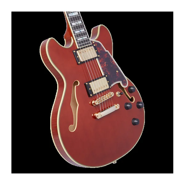 Guitare Electrique D'ANGELICO Excel Mini DC Viola