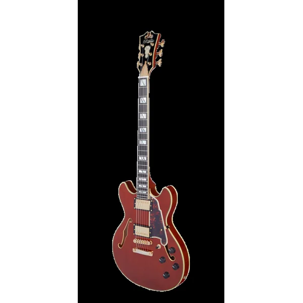 Guitare Electrique D'ANGELICO Excel Mini DC Viola