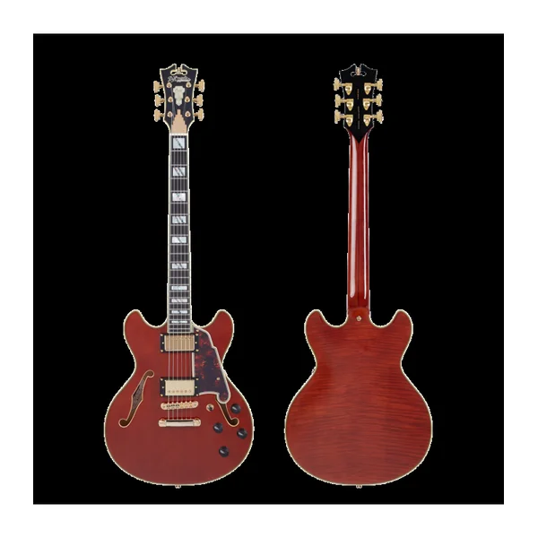 Guitare Electrique D'ANGELICO Excel Mini DC Viola