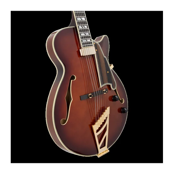 Guitare Electrique D'ANGELICO EXCEL SS SOHO Amaretto Burst