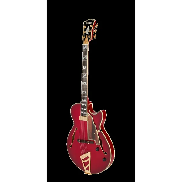 Guitare Electrique D'ANGELICO EXCEL SS SOHO DARK CHERRY BURST