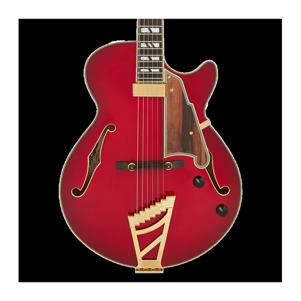 Guitare Electrique D'ANGELICO EXCEL SS SOHO DARK CHERRY BURST