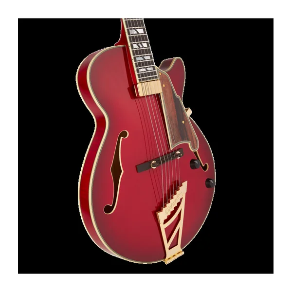 Guitare Electrique D'ANGELICO EXCEL SS SOHO DARK CHERRY BURST