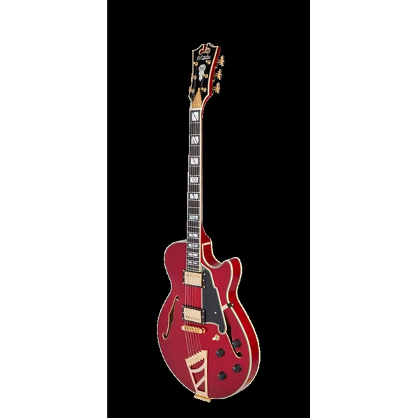 Guitare Electrique D'ANGELICO Excel SS Trans Cherry