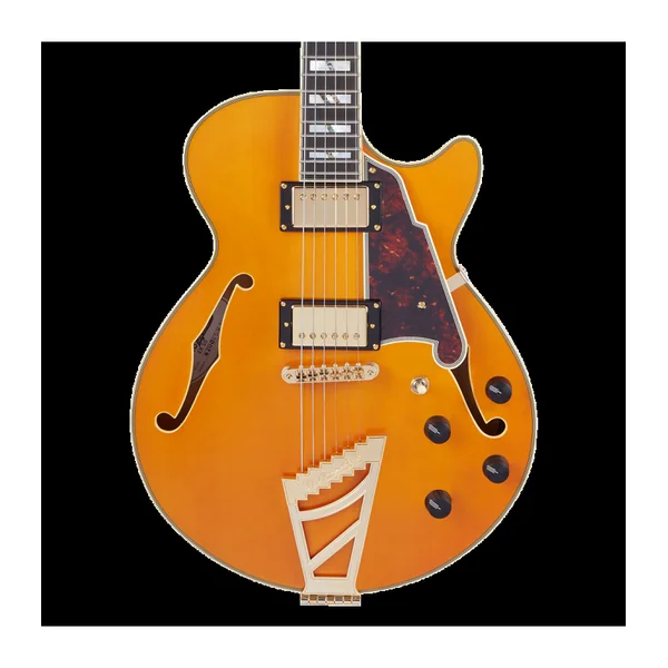 Guitare Electrique D'ANGELICO EXCEL SS VINTAGE NATURAL