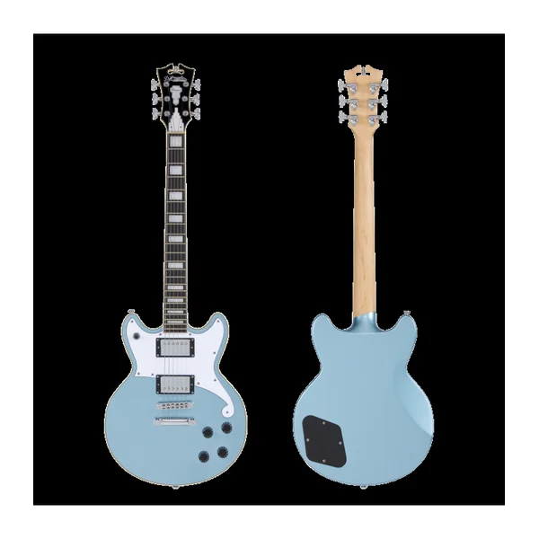 Guitare Electrique D'ANGELICO PREMIER BRIGHTON Ice Blue Metallic