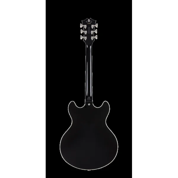 Guitare Electrique D'ANGELICO PREMIER DC BLACK FLAKE