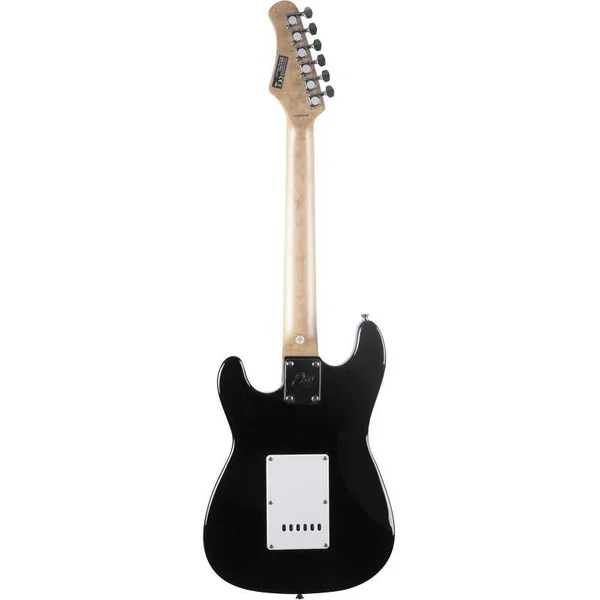 Guitare Electrique EKO ST100-3/4-BLK - Type Strat - Format 3/4 Black