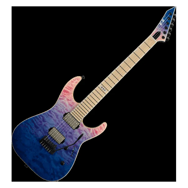 Guitare Electrique ESP 2MIIHSTQM-INPRFD - M-II - Indigo Purple Fade