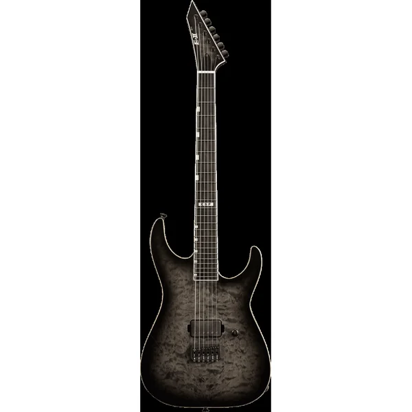 Guitare Electrique ESP 2MITHRUNTQM-STBLKSB - M-I - See Thru Black Sunburst