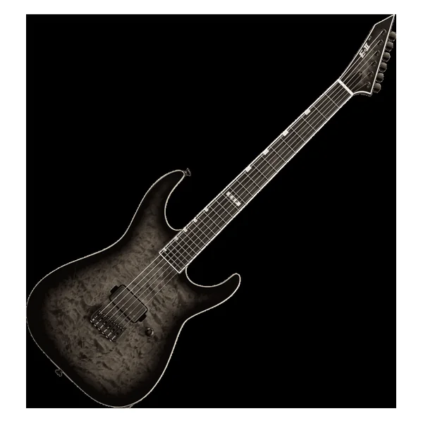 Guitare Electrique ESP 2MITHRUNTQM-STBLKSB - M-I - See Thru Black Sunburst