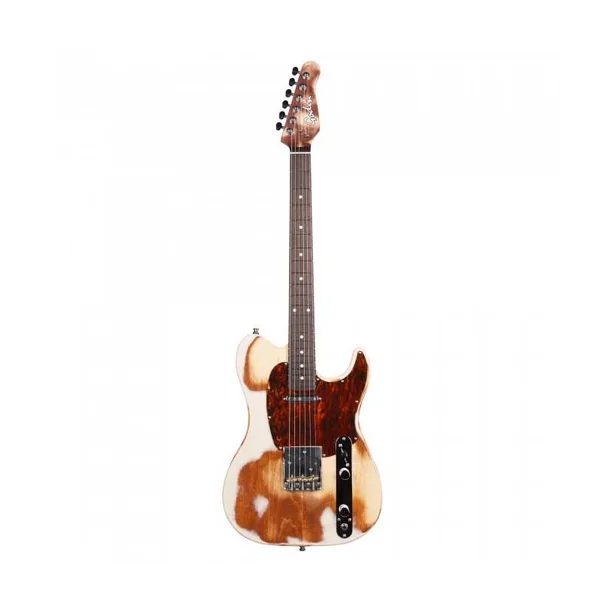 Guitare Electrique GODIN Stadium Pro Ltd Ozark Cream Hangover RN