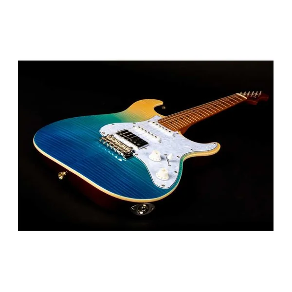 Guitare Electrique Jet Guitars JS450 Transparent blue