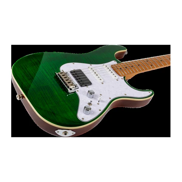 Guitare Electrique Jet Guitars JS600 Transparent Green