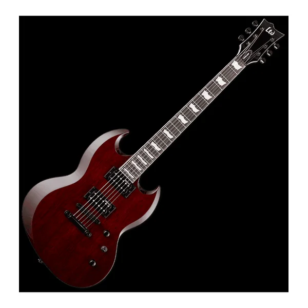 Guitare Electrique LTD VIP256-STBC - Modele 200 - See thru black cherry