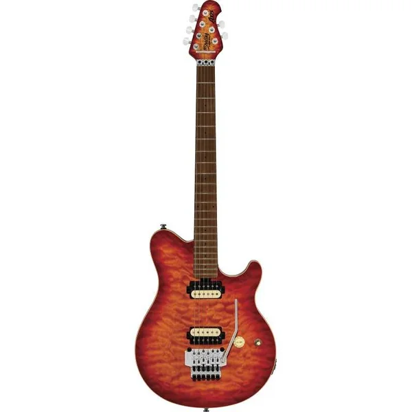 Guitare Electrique STERLING BY MUSIC MAN - ST-AX50QM-LVB-M2 - AX50 - Lava Burst