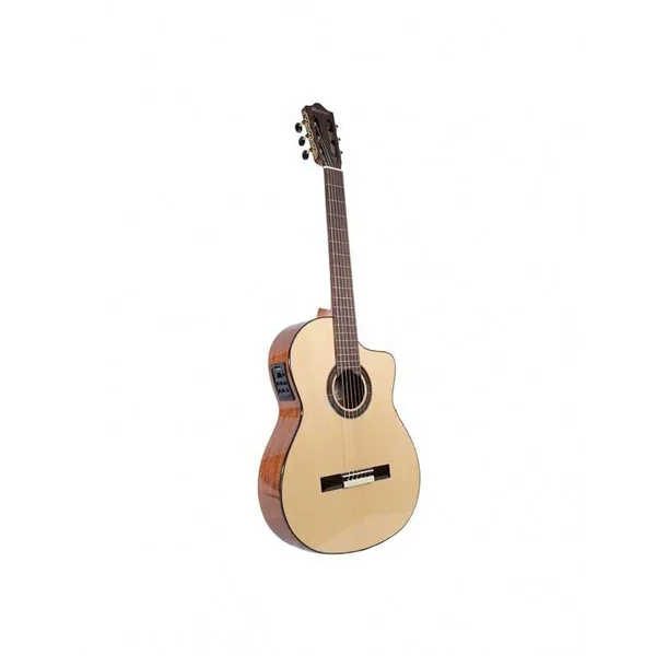 Guitare Flamenca Electro MARTINEZ Almeria Luthier Mahogany