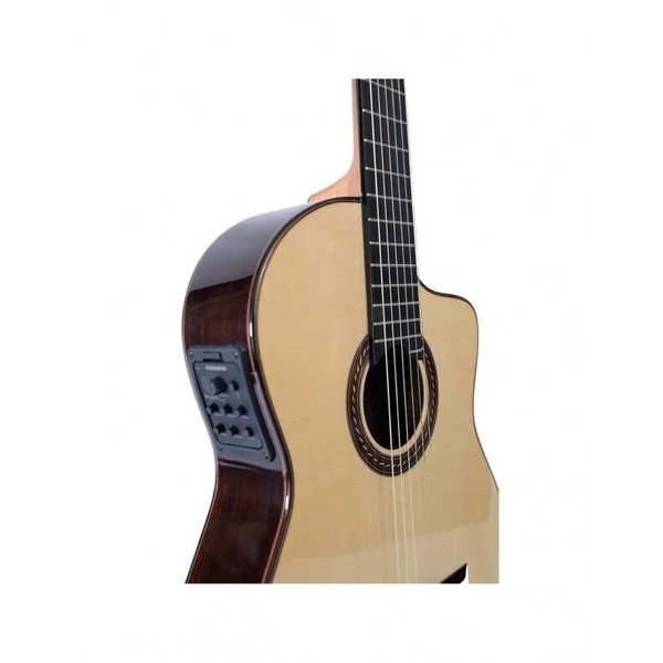 Guitare Flamenca Electro MARTINEZ Almeria Luthier Rosewood