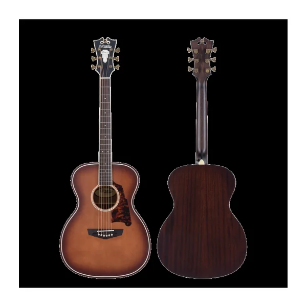 Guitare Folk D'ANGELICO PREMIER TAMMANY CARAMEL BURST