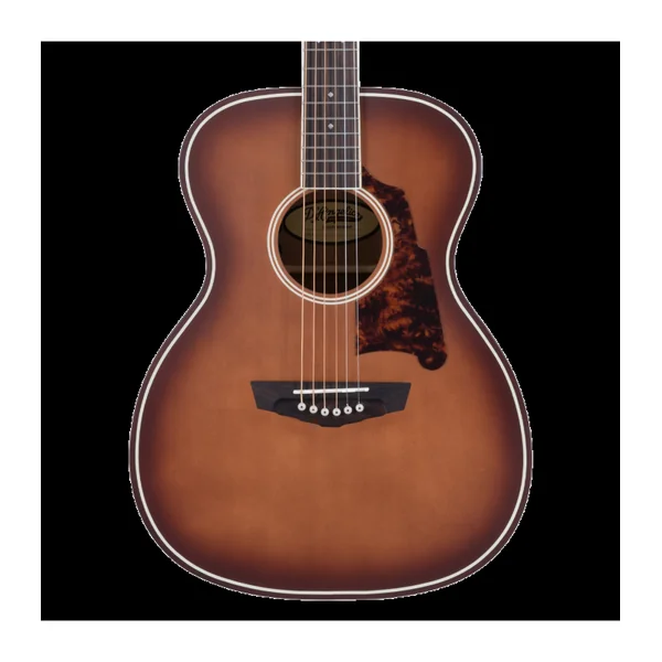 Guitare Folk D'ANGELICO PREMIER TAMMANY CARAMEL BURST