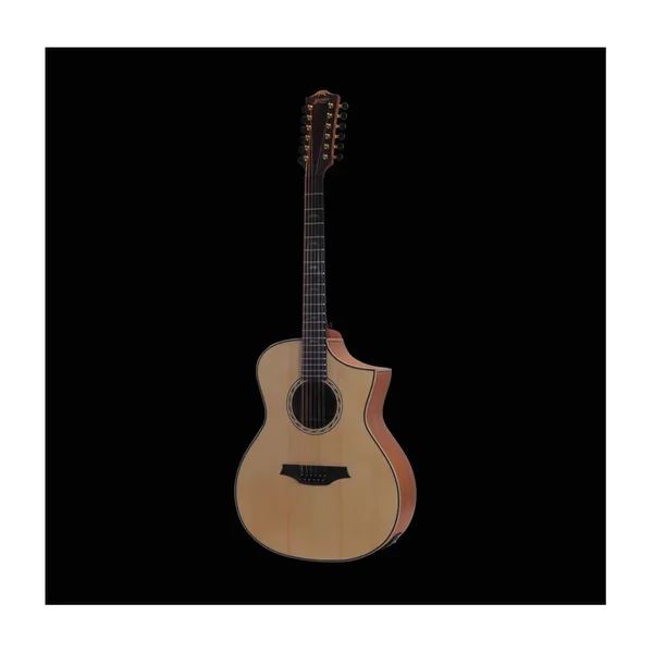 Guitare Folk Electro 12 Cordes BROMO BAT4CE-12 + housse