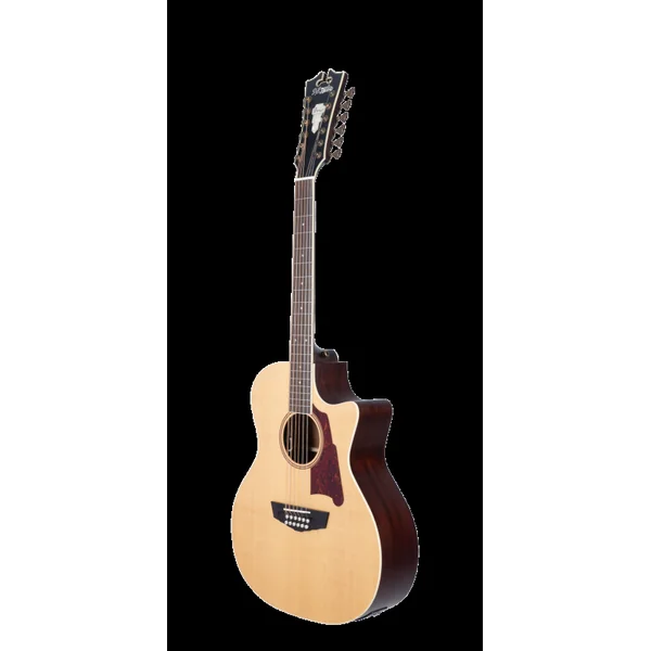 Guitare Folk Electro 12 Cordes D'ANGELICO PREMIER FULTON NATURAL