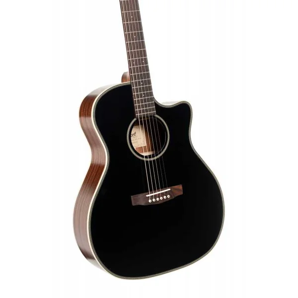 Guitare Folk Electro CORT ESSENCE GA4 TABLE NOIRE