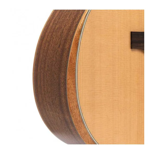 Guitare Folk Electro CRAFTER MIND T17E FGY N CEDRE MANCHE LARGE