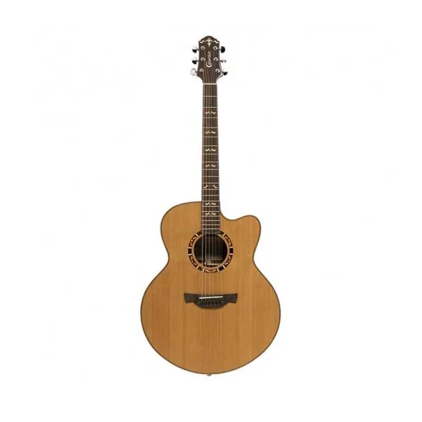 Guitare Folk Electro CRAFTER VL J27CE VVS JUMBO NATUREL + GIGBAG