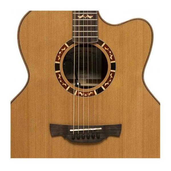 Guitare Folk Electro CRAFTER VL J27CE VVS JUMBO NATUREL + GIGBAG