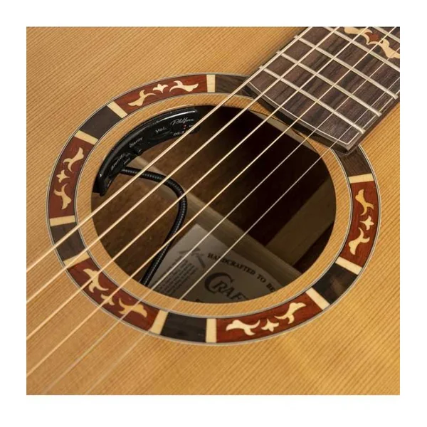 Guitare Folk Electro CRAFTER VL J27CE VVS JUMBO NATUREL + GIGBAG