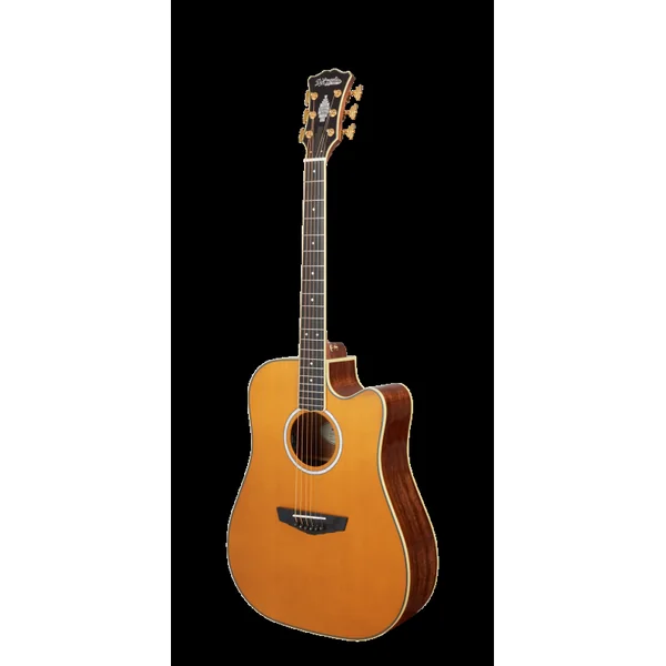 Guitare Folk Electro D'ANGELICO EXCEL BOWERY VINTAGE NATURAL