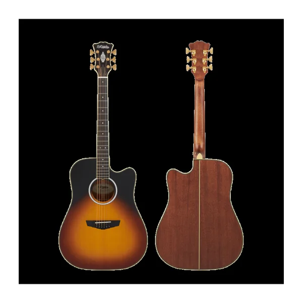 Guitare Folk Electro D'ANGELICO EXCEL Bowery Vintage Sunset