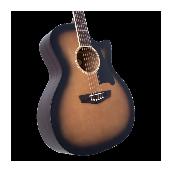 Guitare Folk Electro D'ANGELICO PREMIER GRAMERCY AGED BURST