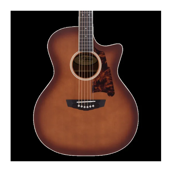 Guitare Folk Electro D'ANGELICO PREMIER GRAMERCY CARAMEL BURST