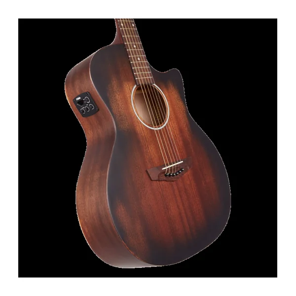 Guitare Folk Electro D'ANGELICO Premier Gramercy LS Aged Mahogany