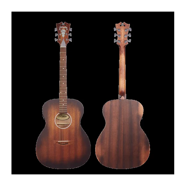 Guitare Folk Electro D'ANGELICO Premier Tammany LS Aged Mahogany